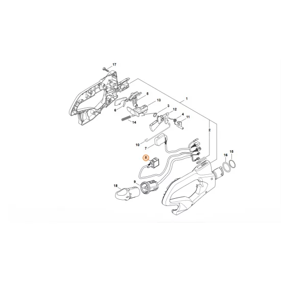 STIHL  Przełącznik 4869 430 0502